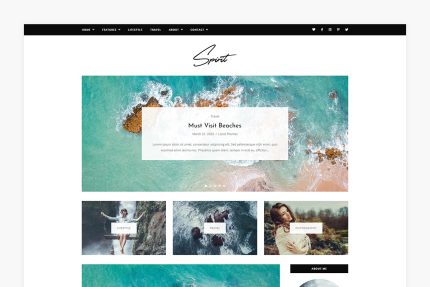 Spirit - WordPress Blog Theme