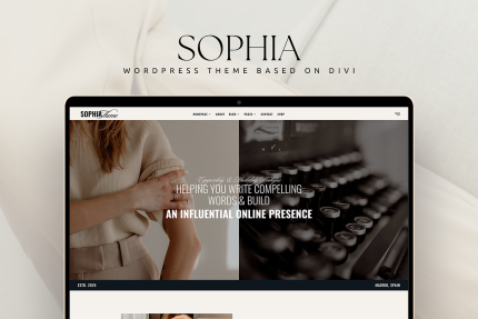 Copywritting WordPress Theme Sophia