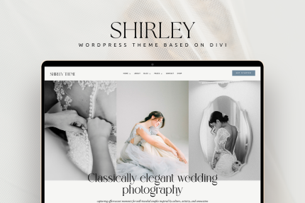 Photography WordPress Theme Shirley