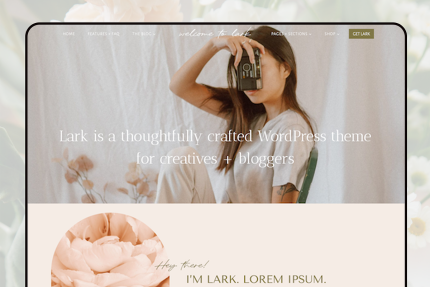 Lark | WordPress Theme | Kadence